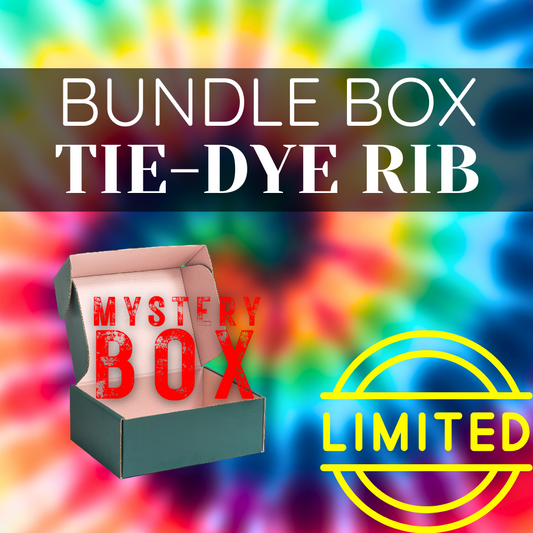 LIMITED SERIES: Hand Tie-Dyed Rib Mystery Bundle Box