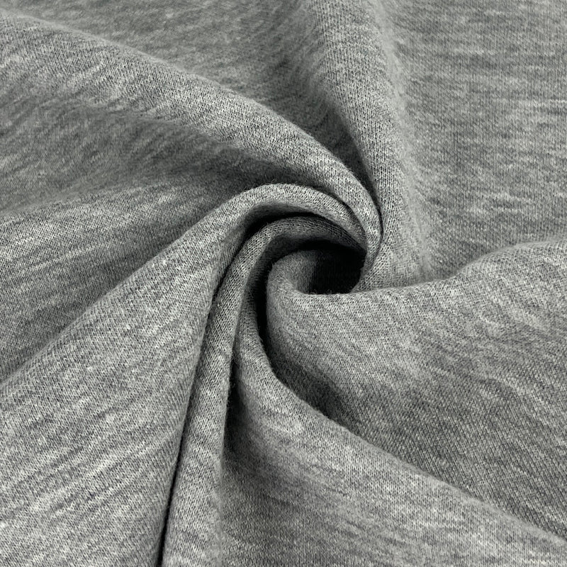 Cotton-Rich Interlock - Heather Grey | SKU 7831 #S172
