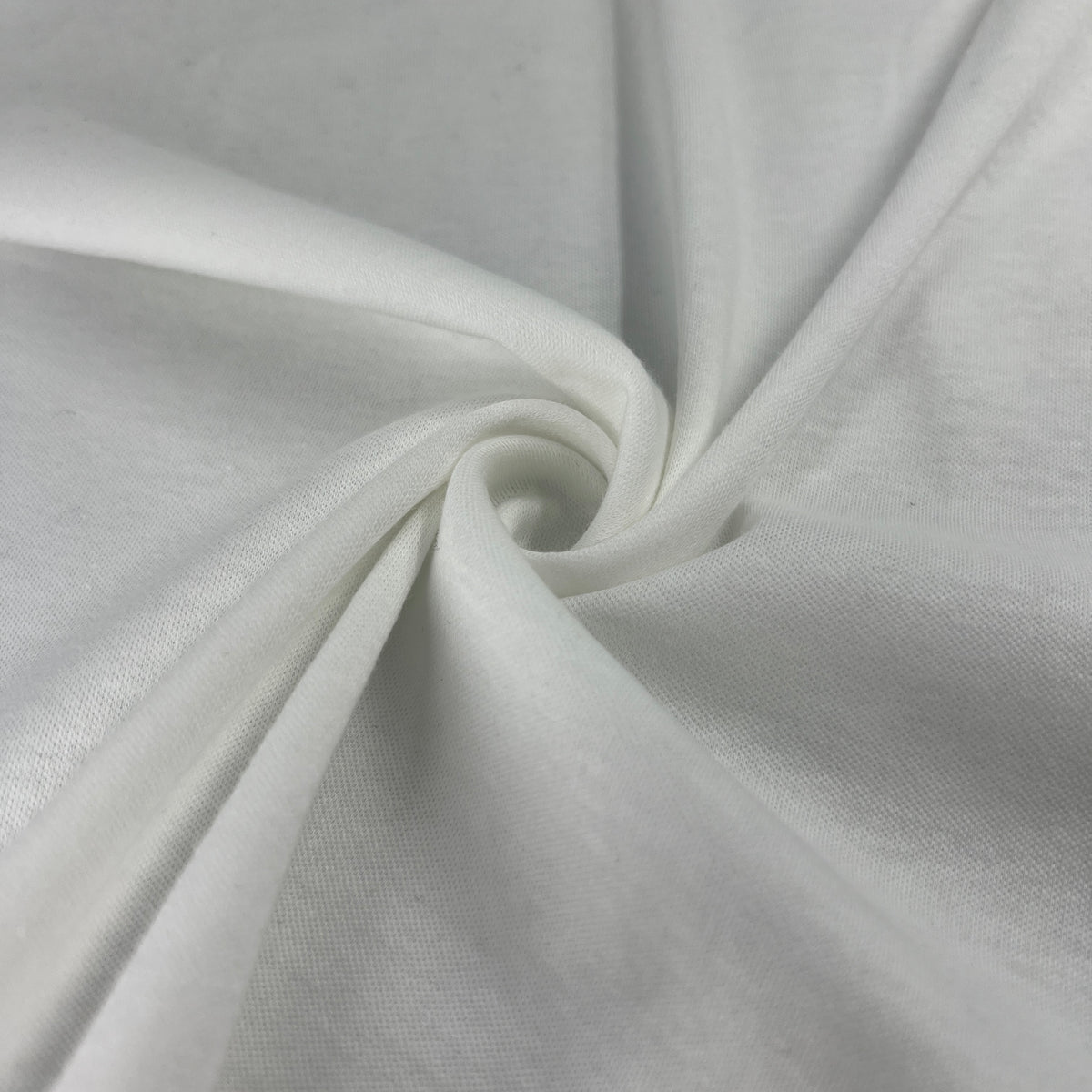 Cotton-Rich Interlock - White | SKU 7830 #S20/21 — Nick Of Time Textiles