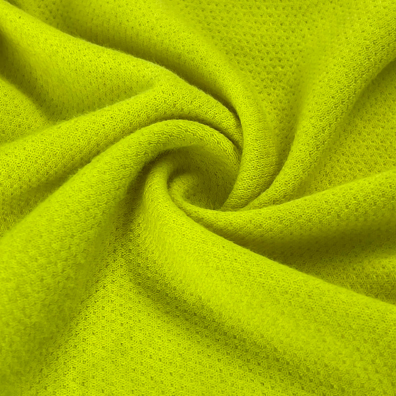 Cotton Blend Flatback Mesh - Safety Yellow | SKU 7824 #S25