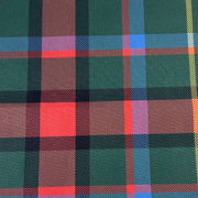 Cotton Canvas Prints 10 Ounce - Hunter & Red Tartan | SKU 7924