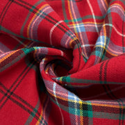 Cotton Flannel Woven Plaid - Red Crawford | SKU 8074 #U104