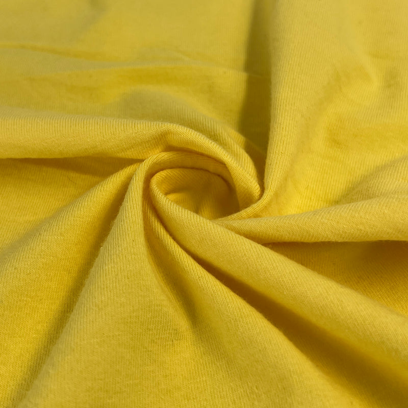 Cotton/Spandex Jersey Knit - 10 Ounce Yellow | SKU 8034 #U68