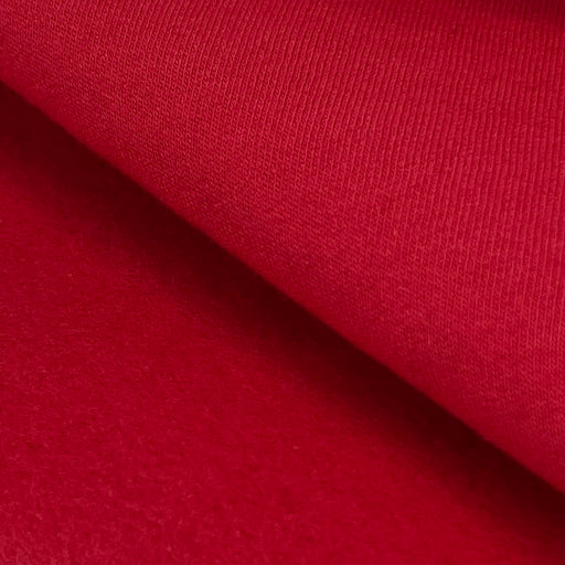 Cotton Sweatshirt Fleece - Red | SKU 7818 #S815AA