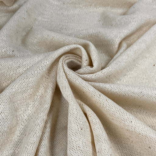 Cream Hacci Jersey - 36" Sweater Knit Remnant
