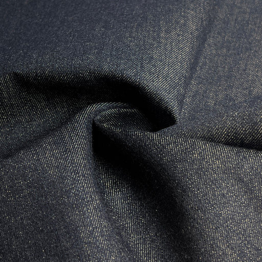 Dark Indigo Golden Weft Dyed Denim - Made in Italy | SKU 8051 #R4ii