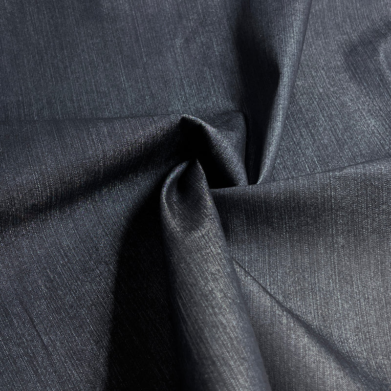 Dark Indigo Lightweight Denim - Dress Finish, Light Stretch - Made in Italy | SKU 8051 #R5ii