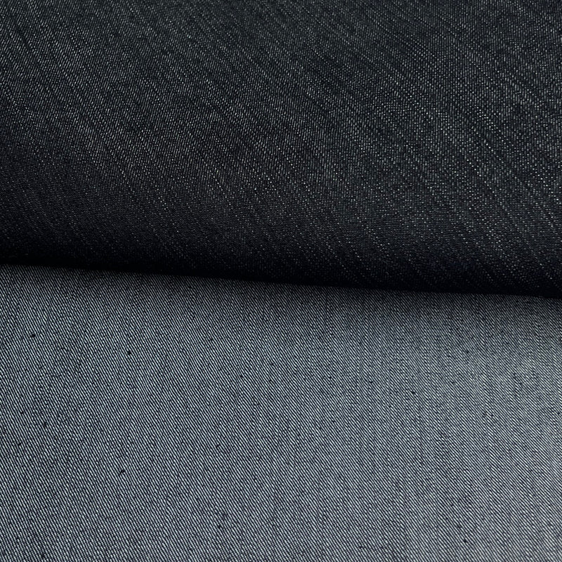 Dark Indigo Lightweight Denim - Dress Finish, Light Stretch - Made in Italy | SKU 8051 #R5ii