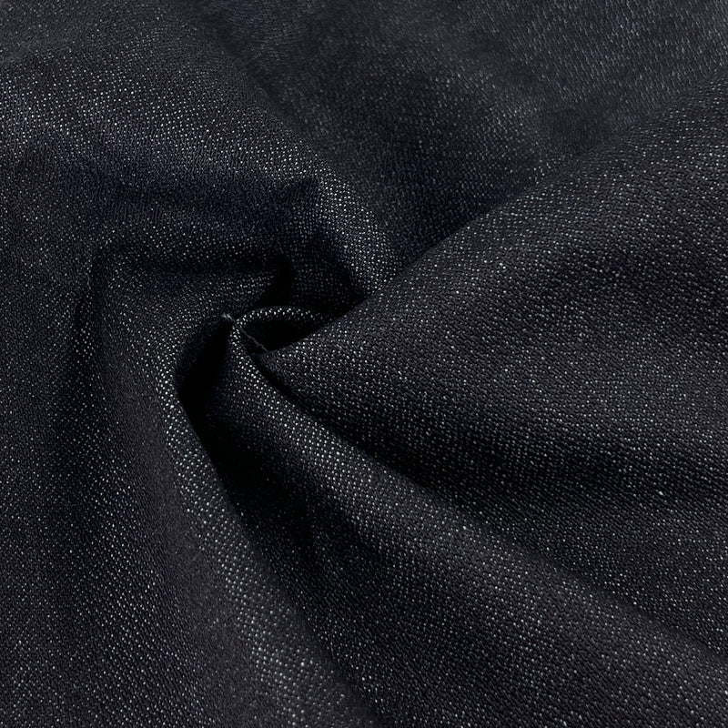 Dark Indigo Stretch Denim - 10 Ounce Cotton/Spandex Broken Twill - Made for Wrangler - SKU 8104 #S-BSW-15