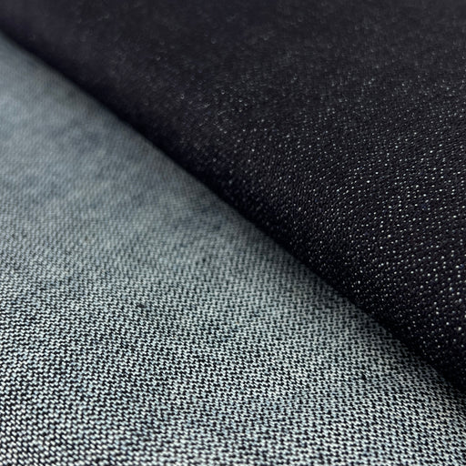 Dark Indigo Stretch Denim - 10 Ounce Cotton/Spandex Broken Twill - Made for Wrangler - SKU 8104 #S-BSW-15