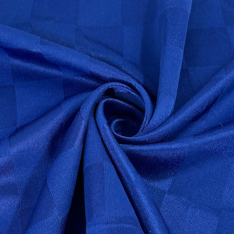 Dazzle Check - Royal | SKU 7819 #S/T