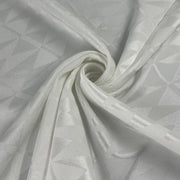 Dazzle Offset Triangles - White | SKU 7821 #S/T