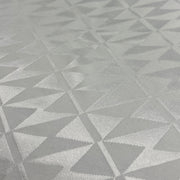 Dazzle Offset Triangles - White | SKU 7821 #S/T