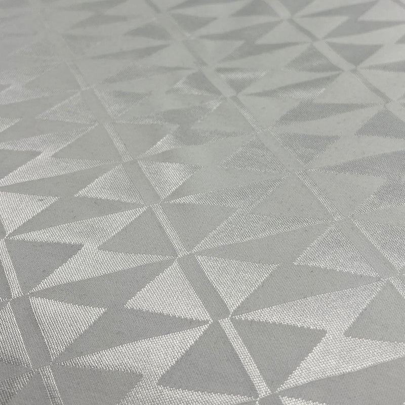 Dazzle Offset Triangles - White | SKU 7821 #S/T