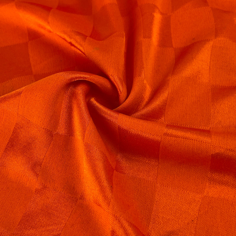 Dazzle Solids - Orange Check | SKU 7821B #S89