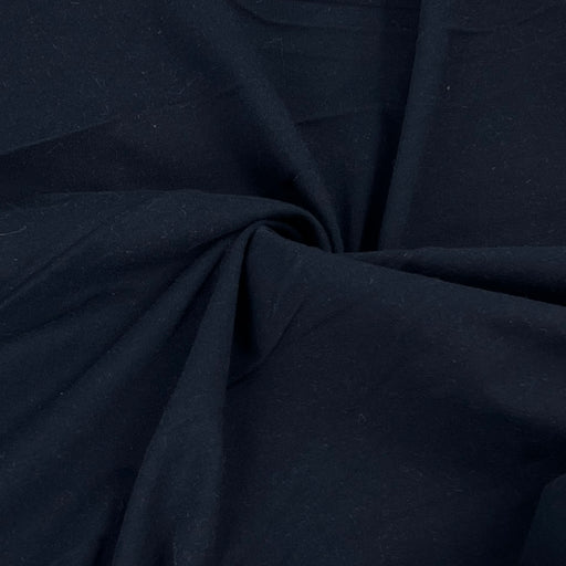 Deep Navy Cotton Jersey - 3-Yard Roll End