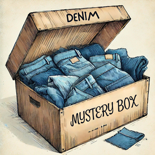 Denim Fabric Mystery Box | Multiple Sizes Available