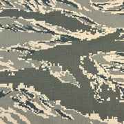 Digital camouflage pattern on fabric