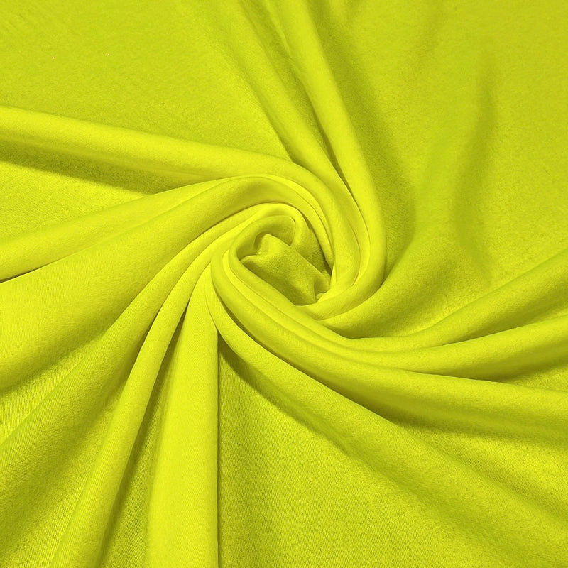 Safety Yellow Sweatshirt Fleece - Roll Ends