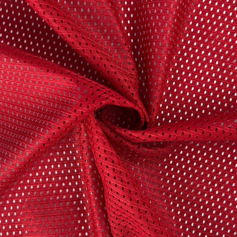 Football Mesh - Berry | SKU 7813B #S51