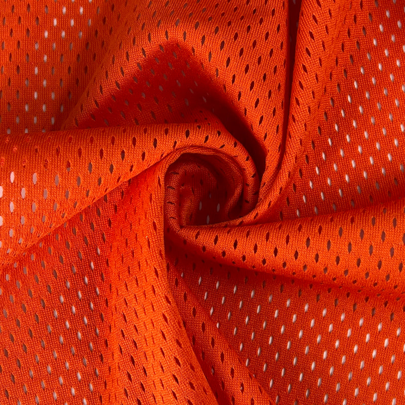Football Mesh - Burnt Orange | SKU 7813B #S51