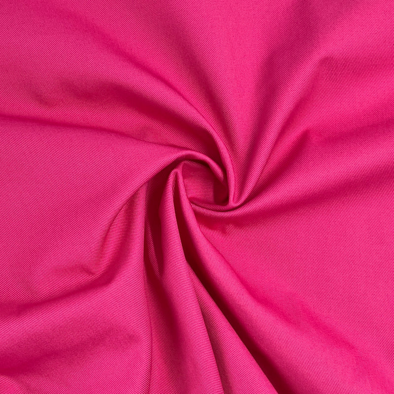 Fuchsia Polyester/Cotton Twill - 60" Wide, 7.5oz - SKU 6095 #S118