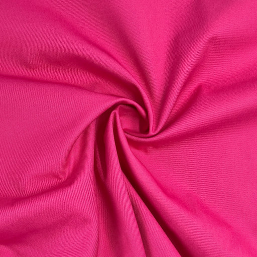 Fuchsia Polyester/Cotton Twill - 60" Wide, 7.5oz - SKU 6095 #S118