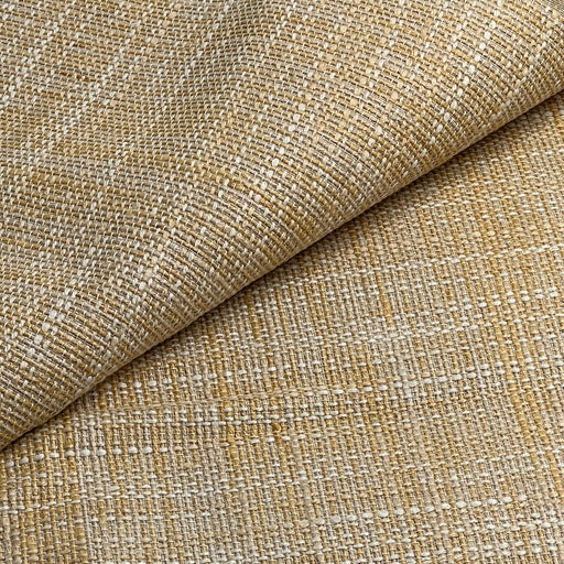 Golden Slubbed Chambray Upholstery - 72" Home Decor Cut