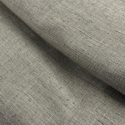 Grey corded slub woven fabric for upholstery, drapes, covers and other home decor purposes