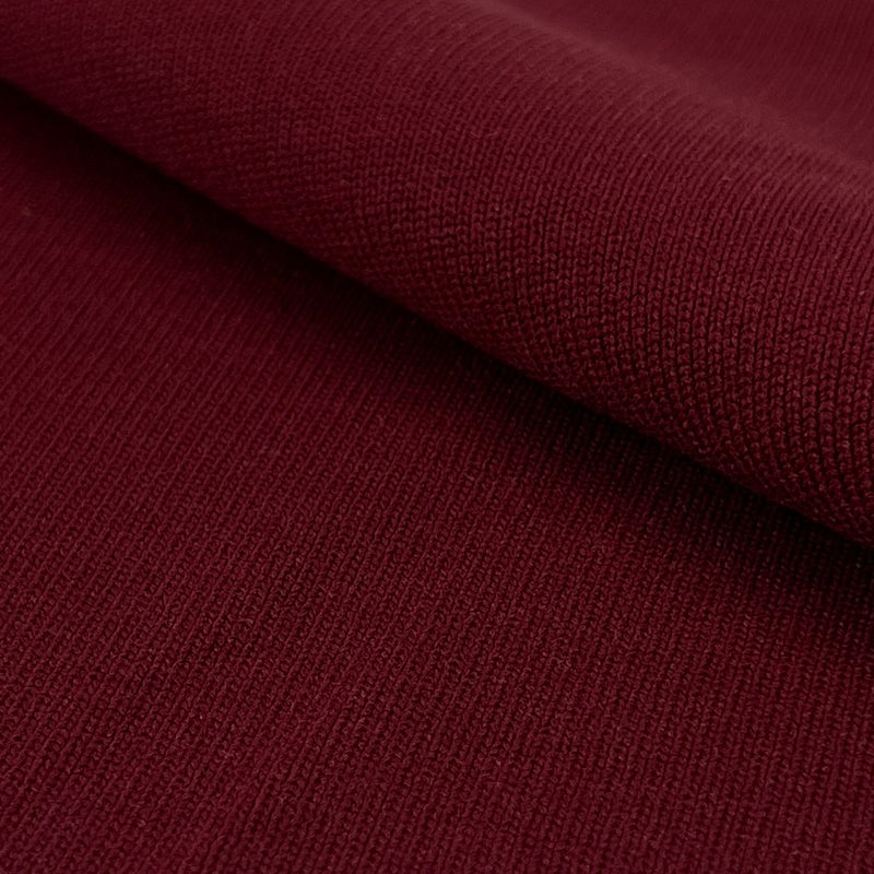 Heavyweight Cuffing Rib - Burgundy | SKU 7761A