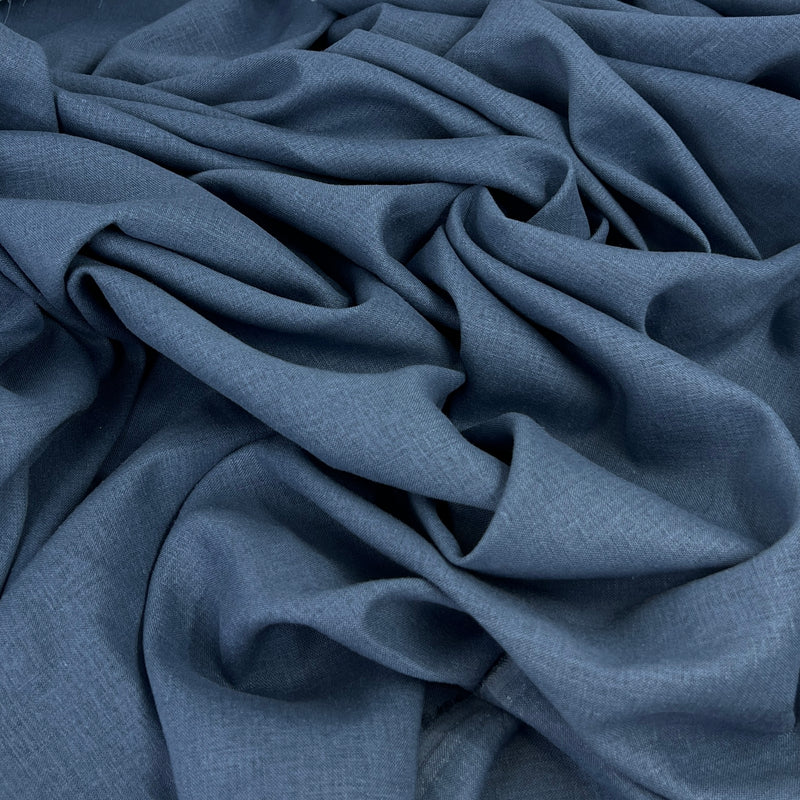 Heritage Linen - Flax Linen Blend - 4 Ounce Cobalt Blue | SKU 8048B