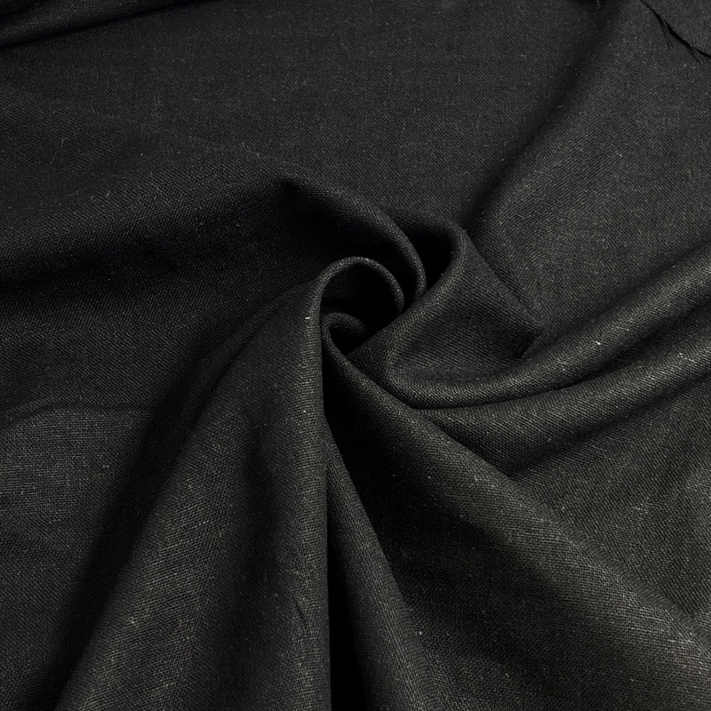 Heritage Linen - Flax Linen Blend - 5.75 Ounce Black | SKU 8048C