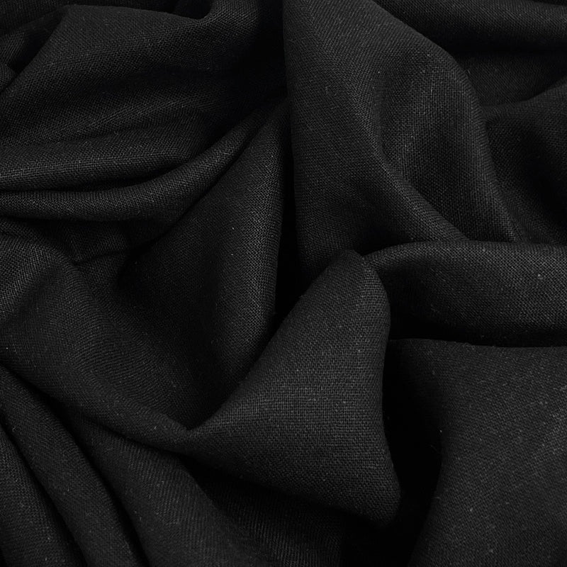 Heritage Linen - Flax Linen Blend - 5.75 Ounce Black | SKU 8048C