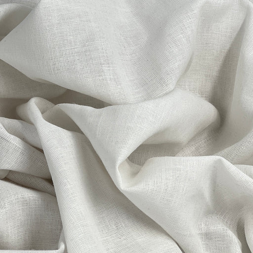 Heritage Linen - Flax Linen Blend - 5 Ounce Bleach White | SKU 8048B