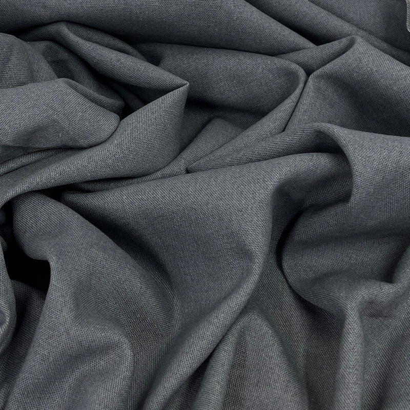 Heritage Linen - Flax Linen Blend - 5 Ounce Charcoal | SKU 8048C