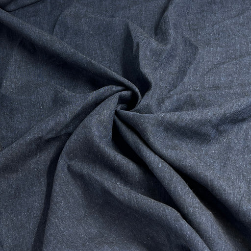 Heritage Linen - Flax Linen Blend - 5 Ounce Navy Wash Effect | SKU 8048B