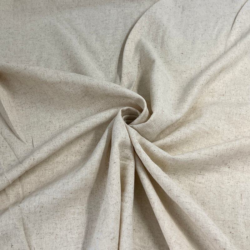 Heritage Linen - Flax Linen Blend - 6.5 Ounce Dark Natural | SKU 8048A