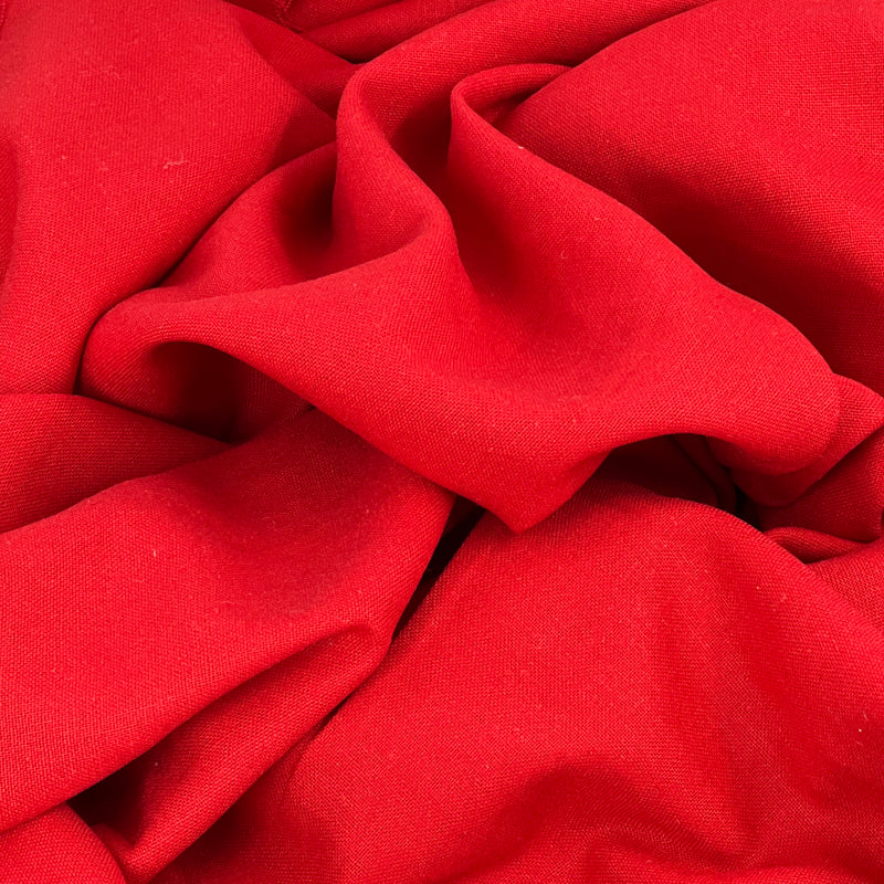 Heritage Linen - Flax Linen Blend - 6.5 Ounce Red | SKU 8048B