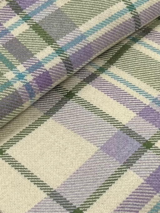 Home Décor Cuts - Lavender & Grass Green Twill Weave | 70" REMNANT