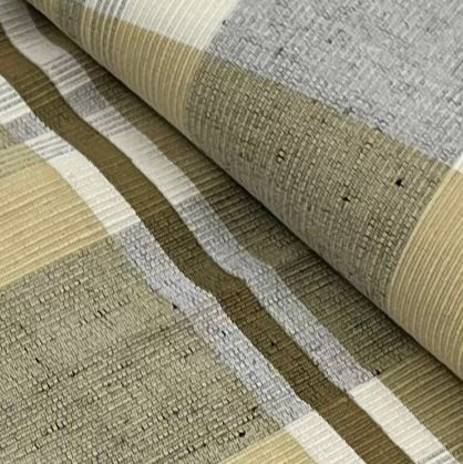 Home Décor Cuts - Warm Olive Tartan | 46" REMNANT