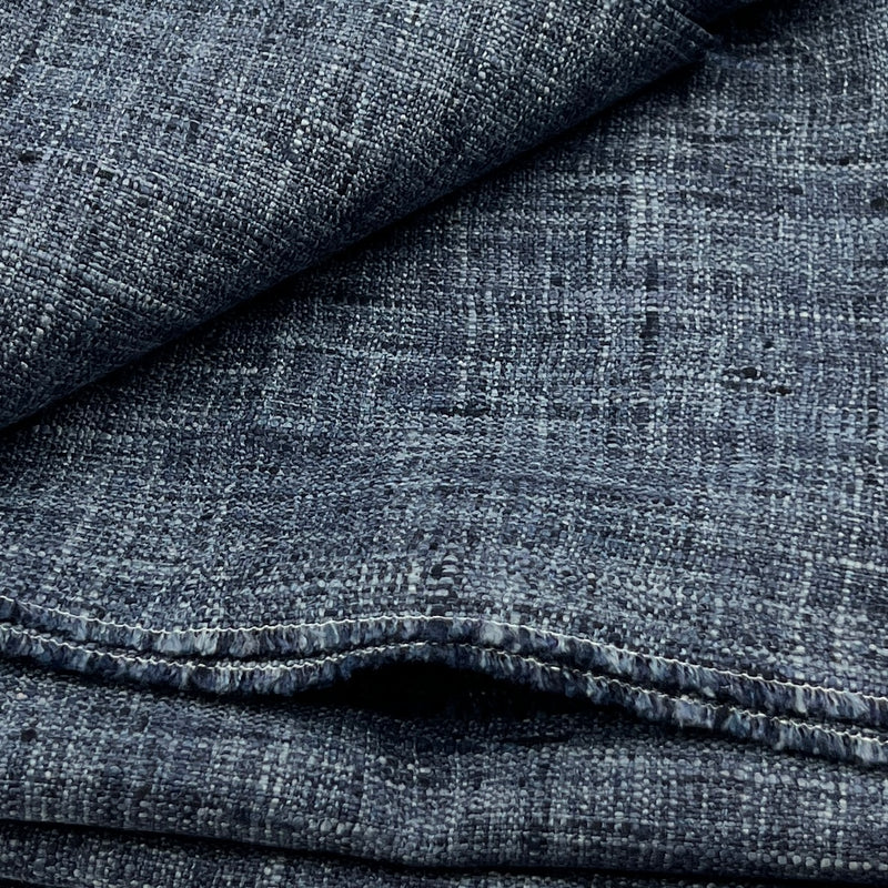 House & Home Linens - Navy | Maker's Yardage Cuts