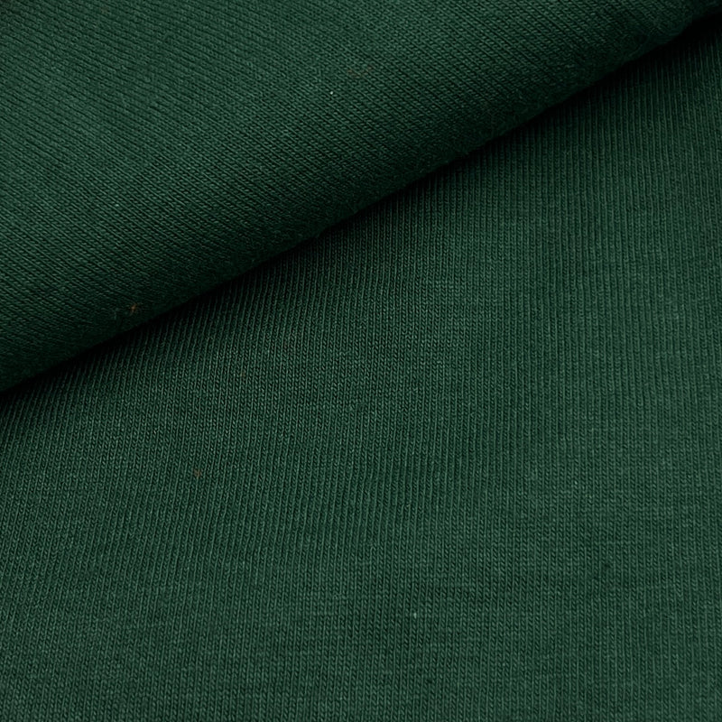 Hunter Green - Tubular Heavyweight Jersey - 72" Roll End