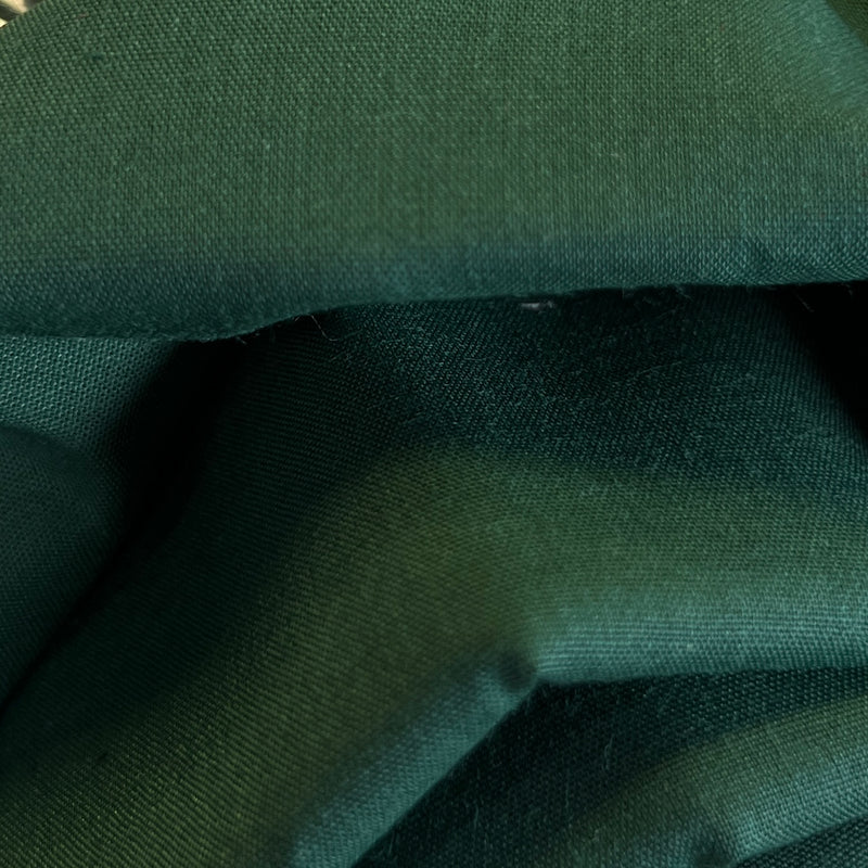 Cotton/Polyester Solid Woven Shirting - Hunter | REMNANTS