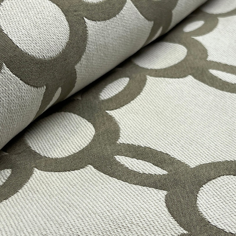 Taupe & Natural Loop Reversible - 96" Maker's Cut - Home Décor Cuts