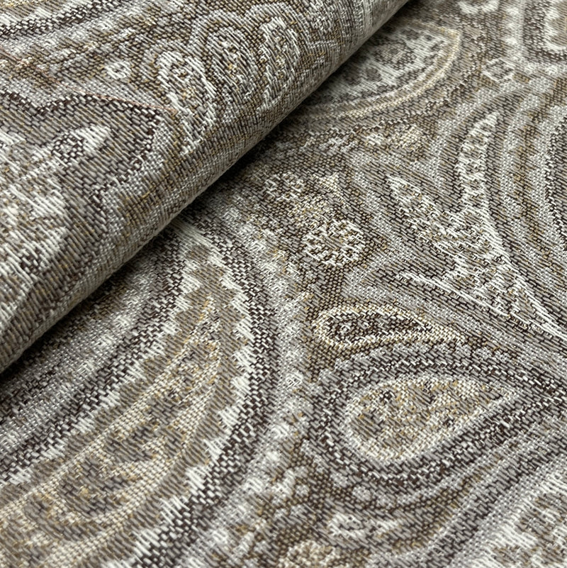 Grey Tonal Paisley - 72" Maker's Cut - House & Home Bundles