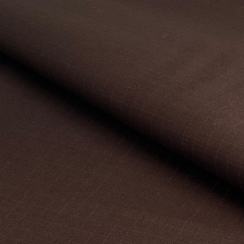 100% Cotton Canvas - 1/2" Ripstop - 9 Ounce Brown | SKU 8056