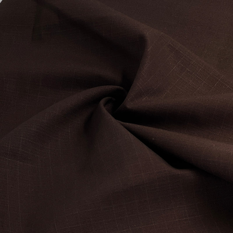 100% Cotton Canvas - 1/2" Ripstop - 9 Ounce Brown | SKU 8056