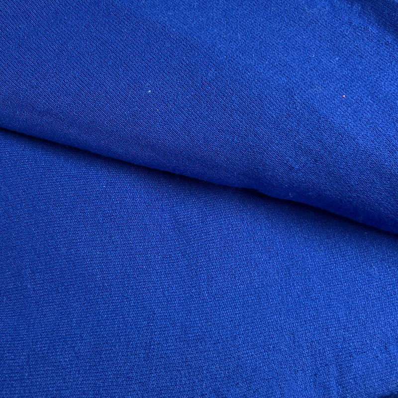 Polyester/Cotton Sweatshirt Fleece - Royal Blue - Project Ready Pieces