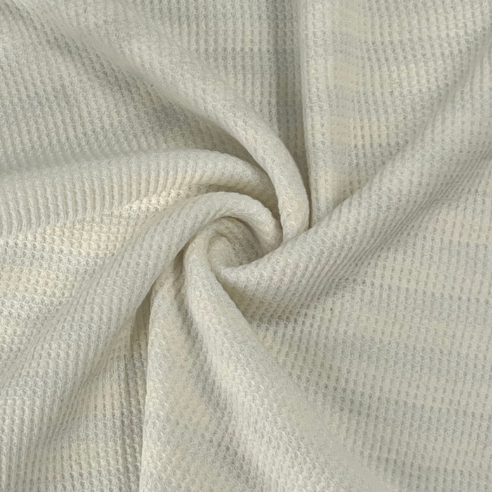 White & Yellow 1/2" Stripe Thermal | SKU 7687 #U153