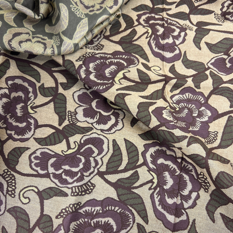 Grape & Forest Floral - 45" Maker's Cut - House & Home Collection